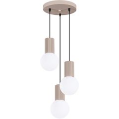 Sollux Lighting Halo SL1745 lampa wisząca 3x8 W biała