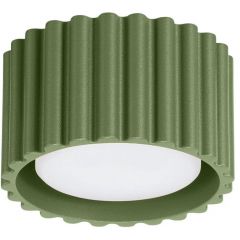 Sollux Lighting Aura SL1797 lampa podsufitowa 1x10 W zielona