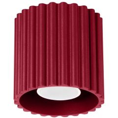 Sollux Lighting Aura SL1819 lampa podsufitowa 1x10 W burgund