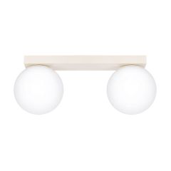 Sollux Lighting Yoli SL2233 lampa podsufitowa 2x8 W beżowa