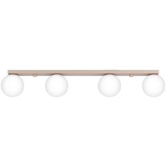 Sollux Lighting Yoli SL2241 lampa podsufitowa 4x8 W brązowa