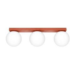 Sollux Lighting Yoli SL2246 lampa podsufitowa 3x8 W czerwona