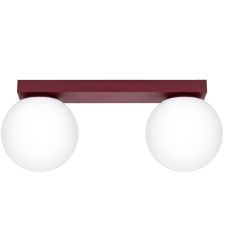 Sollux Lighting Yoli SL2251 lampa podsufitowa 2x8 W burgund