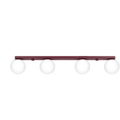 Sollux Lighting SL2253 lampa podsufitowa 4x8 W burgund