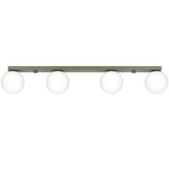 Sollux Lighting Yoli SL2265 lampa podsufitowa 4x8 W zielona