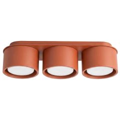 Sollux Lighting Modo SL2452 lampa podsufitowa 3x10 W czerwona