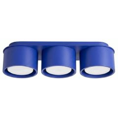 Sollux Lighting Modo SL2460 lampa podsufitowa 3x10 W niebieska