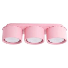 Sollux Lighting Modo SL2468 lampa podsufitowa 3x10 W różowa