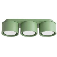 Sollux Lighting Modo SL2472 lampa podsufitowa 3x10 W zielona