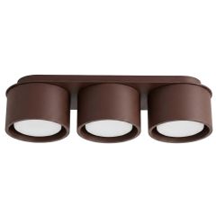 Sollux Lighting Modo SL2484 lampa podsufitowa 3x10 W brązowa