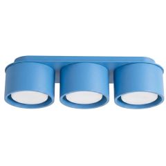 Sollux Lighting Modo SL2488 lampa podsufitowa 3x10 W niebieska