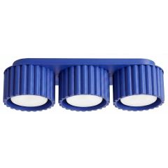 Sollux Lighting Aura SL2634 lampa podsufitowa 3x10 W niebieska