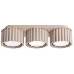 Sollux Lighting Aura SL2635 lampa podsufitowa 3x10 W brązowa