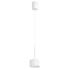 Sollux Lighting Aura SL2676 lampa wisząca 1x10 W biała