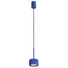 Sollux Lighting Aura SL2682 lampa wisząca 1x10 W niebieska