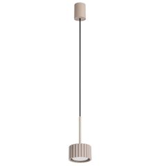 Sollux Lighting Aura SL2683 lampa wisząca 1x10 W szary/popielaty