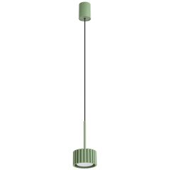 Sollux Lighting Aura SL2687 lampa wisząca 1x10 W zielona
