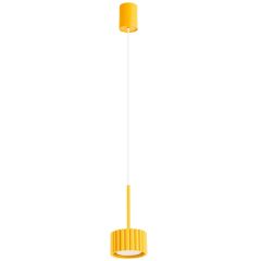 Sollux Lighting Aura SL2688 lampa wisząca 1x10 W żółta