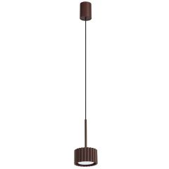 Sollux Lighting Aura SL2690 lampa wisząca 1x10 W brązowa