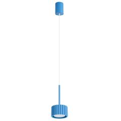 Sollux Lighting Aura SL2691 lampa wisząca 1x10 W niebieska