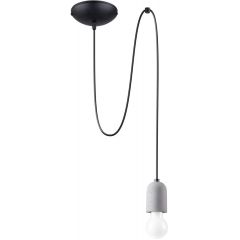 Sollux Lighting Neso SL1159 lampa wisząca 1x15 W czarna