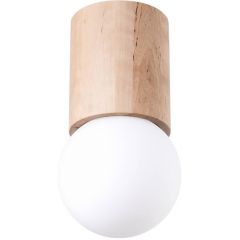 Sollux Lighting Boomo SL1191 lampa podsufitowa 1x8 W drewno