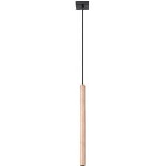 Sollux Lighting Pastelo SL1266 lampa wisząca 1x8 W drewno