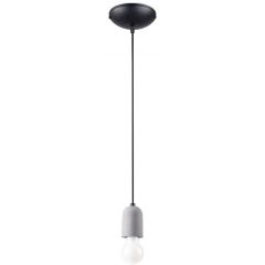 Sollux Lighting Neso SL1284 lampa wisząca 1x15 W czarna