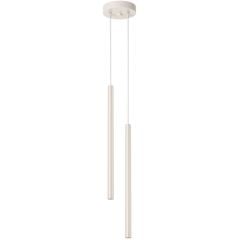 Sollux Lighting Pastelo SL1513 lampa wisząca 2x8 W beżowa