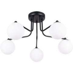 Sollux Lighting Astral SL1663 lampa podsufitowa 5x8 W biała-czarna