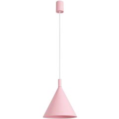 Sollux Lighting Nox SL2530 lampa wisząca 1x15 W różowa