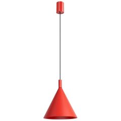 Sollux Lighting Nox SL2533 lampa wisząca 1x15 W czerwona