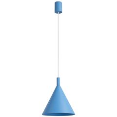 Sollux Lighting Nox SL2535 lampa wisząca 1x15 W niebieska