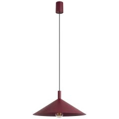 Sollux Lighting Nox SL2543 lampa wisząca 1x15 W burgund