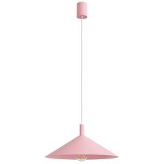 Sollux Lighting Nox SL2545 lampa wisząca 1x15 W różowa