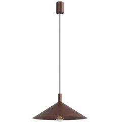 Sollux Lighting Nox SL2549 lampa wisząca 1x15 W brązowa