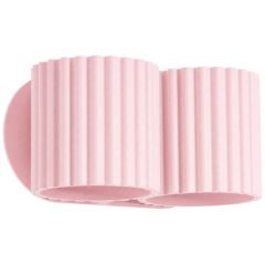Sollux Lighting Aura SL2606 kinkiet 2x8 W różowy