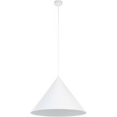 TK Lighting Cono 10010 lampa wisząca 1x15 W biała