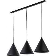 TK Lighting Cono 10060 lampa wisząca 3x15 W czarna