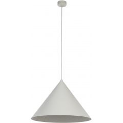 TK Lighting Cono 10061 lampa wisząca 1x15 W beżowa