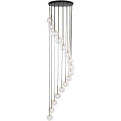 TK Lighting Aurora 10182 lampa wisząca powyżej 6x6 W czarna