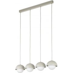 TK Lighting Bono 10213 lampa wisząca 4x8 W beżowa