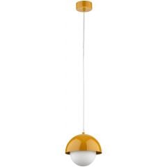 TK Lighting Bono 10265 lampa wisząca 1x8 W żółta