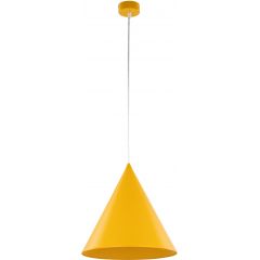 TK Lighting Cono 10066 lampa wisząca 1x15 W żółta