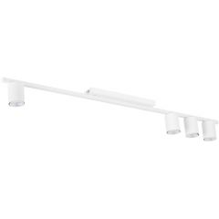 TK Lighting Logan 4571 lampa podsufitowa 4x10 W biała