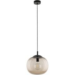 TK Lighting Vibe 4676 lampa wisząca 1x15 W bursztynowa