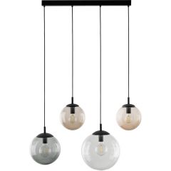 TK Lighting Esme 4795 lampa wisząca 4x15 W czarna