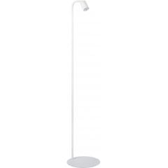 TK Lighting Logan 5484 lampa stojąca 1x10 W biała