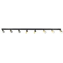 TK Lighting Top 5997 lampa podsufitowa powyżej 6x10 W czarna