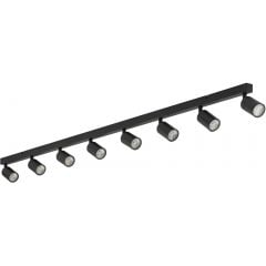 TK Lighting Top 6179 lampa podsufitowa powyżej 6x10 W czarna